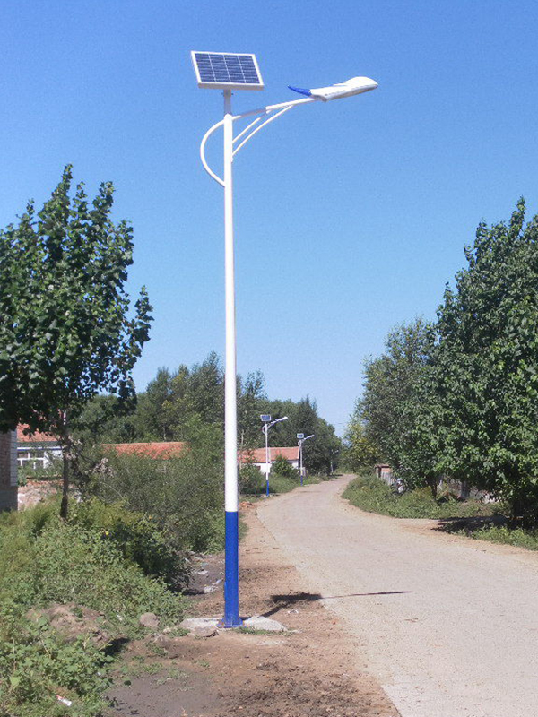 河南焦作农村6米太阳能路灯项目