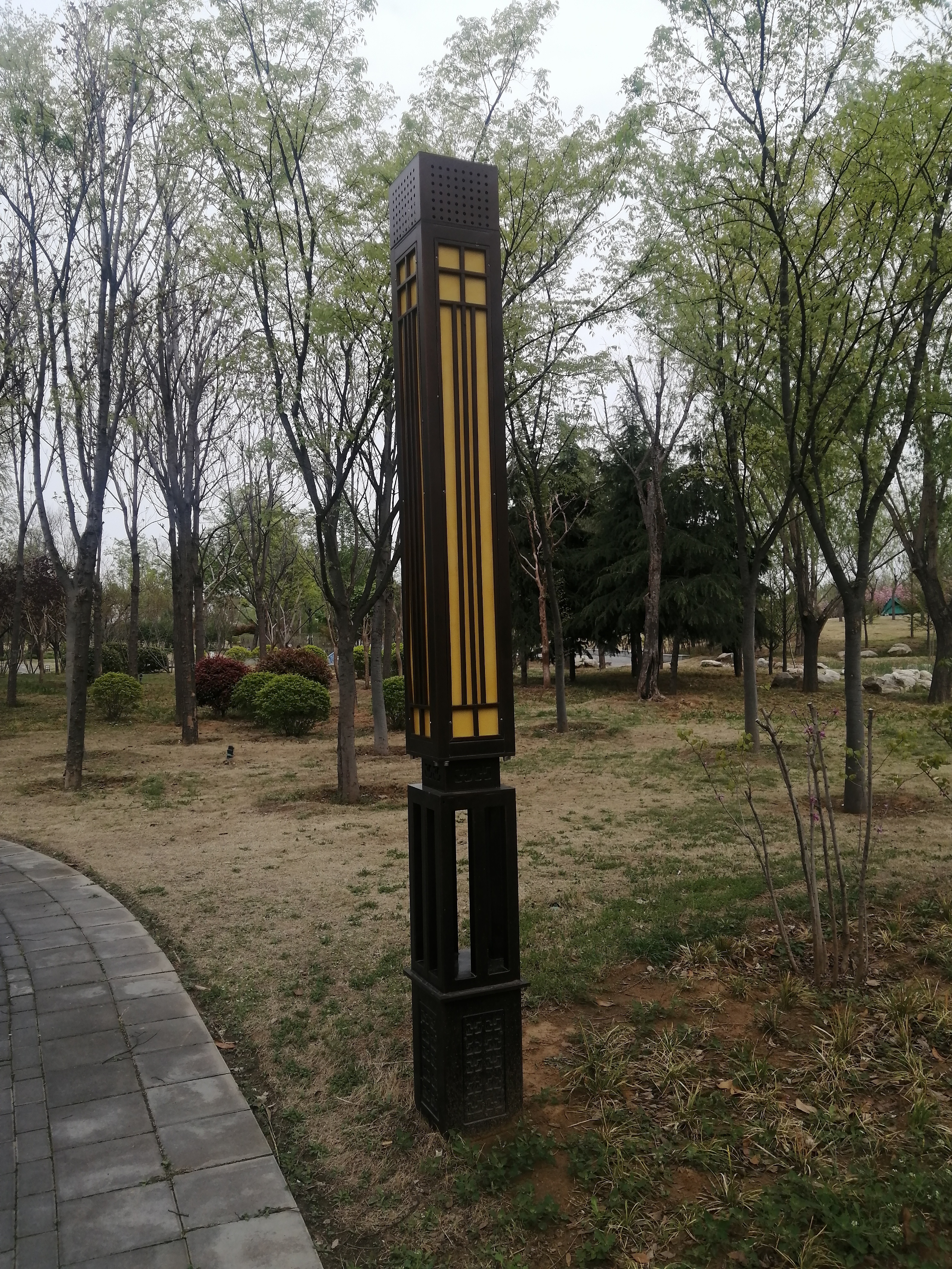 洛阳景区3米方形柱灯