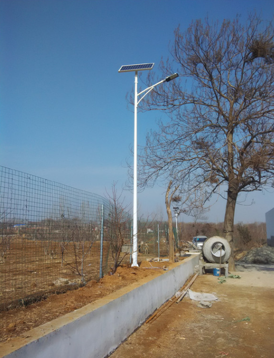 郑州太阳能路灯6米双臂款